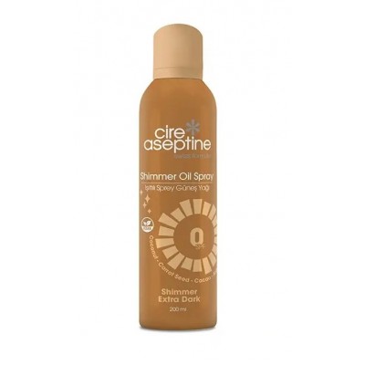 CİRE ASEPTİNE IŞILTILI GÜNEŞ YAĞI BRONZLAŞTIRICI SPREY 0+SPF 200ML EXTRA DARK CİRE ASEPTİNE IŞILTILI GÜNEŞ YAĞI BRONZLAŞTIRICI SPREY 0+SPF 200ML EXTRA DARK