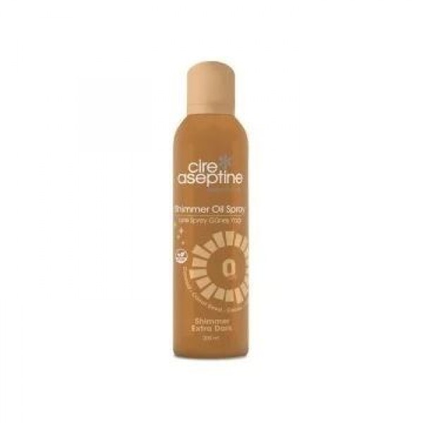 CİRE ASEPTİNE IŞILTILI GÜNEŞ YAĞI BRONZLAŞTIRICI SPREY 0+SPF 200ML EXTRA DARK CİRE ASEPTİNE IŞILTILI GÜNEŞ YAĞI BRONZLAŞTIRICI SPREY 0+SPF 200ML EXTRA DARK