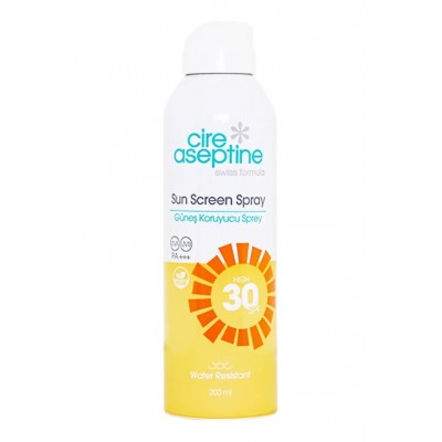 CİRE ASEPTİNE GÜNEŞ KORUYUCU SPREY 30+SPF 200ML CİRE ASEPTİNE GÜNEŞ KORUYUCU SPREY 30+SPF 200ML