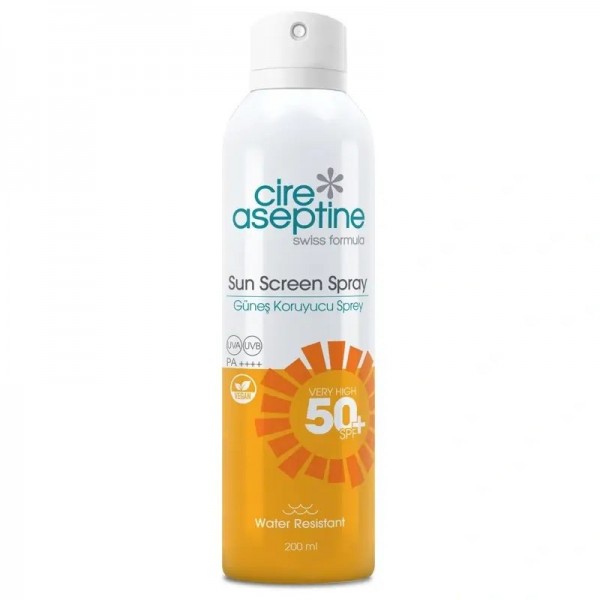 CİRE ASEPTİNE GÜNEŞ KORUYUCU SPREY 50+SPF 200ML CİRE ASEPTİNE GÜNEŞ KORUYUCU SPREY 50+SPF 200ML