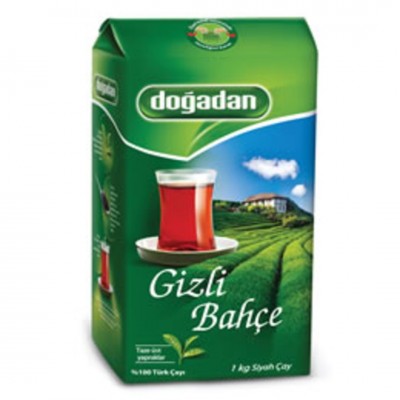 DOĞADAN GİZLİ BAHÇE 1000GR SİYAH DÖKME ÇAY