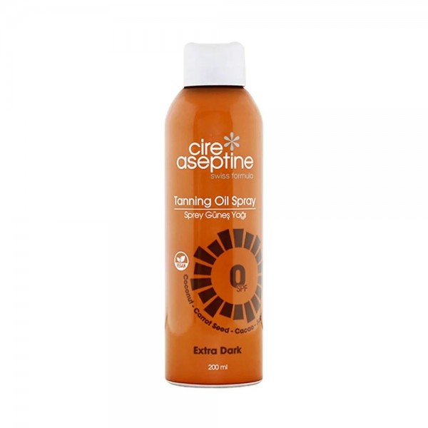CİRE ASEPTİNE GÜNEŞ YAĞI BRONZLAŞTIRICI SPREY 0+SPF 200ML EXTRA DARK