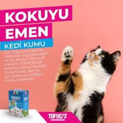 TOFUCAT PELET KEDİ KUMU 8LT 3,5 KĞ