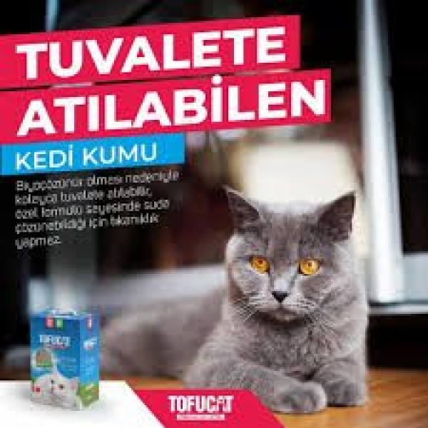 TOFUCAT PELET KEDİ KUMU 8LT 3,5 KĞ TOFUCAT PELET KEDİ KUMU 8LT 3,5 KĞ