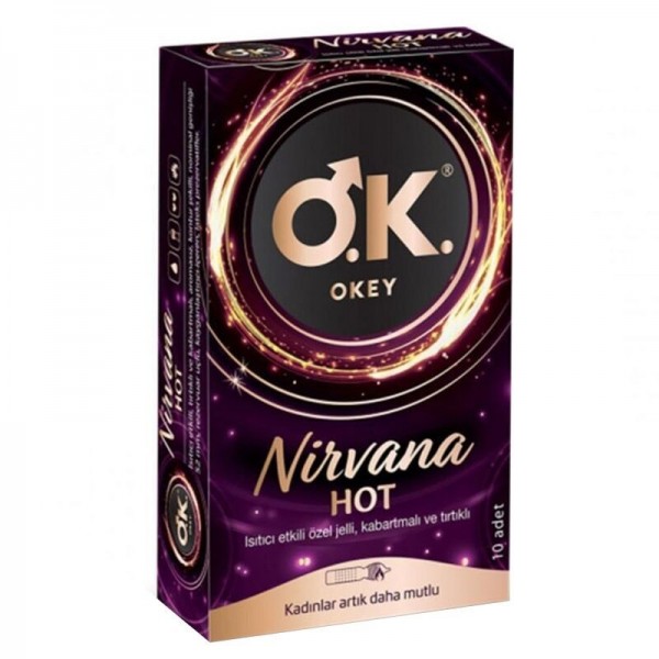 OKEY PREZERVATİF NİRVANA HOT 10LU