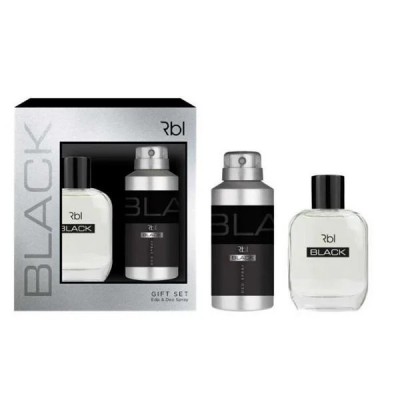 REBUL RBL BLACK GİFT SET EDT PARFÜM 50ML+ 150ML DEO  MEN