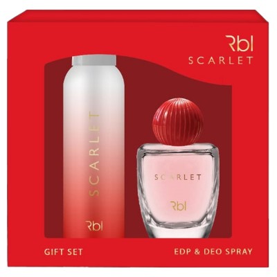 REBUL RBL SCARLET GİFT SET EDT PARFÜM 50ML+150ML DEO EDP WOMEN REBUL RBL SCARLET GİFT SET EDT PARFÜM 50ML+150ML DEO EDP WOMEN