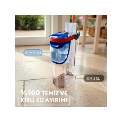 Vileda H2PRO Kirli ve Temiz Suyu Ayıran Temizlik Seti ve Mikrofiber Mop