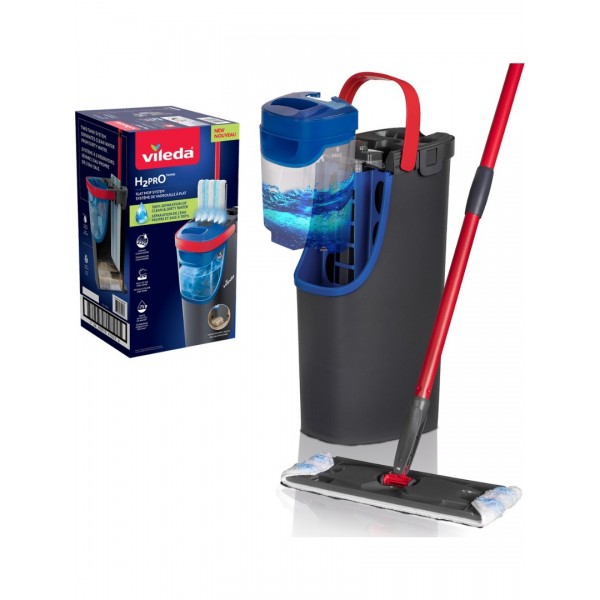 Vileda H2PRO Kirli ve Temiz Suyu Ayıran Temizlik Seti ve Mikrofiber Mop