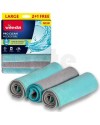 VİLEDA PRO CLEAN MICROFİBER TEMİZLİK BEZİ LARGE 2+1 FREE 30*34CM