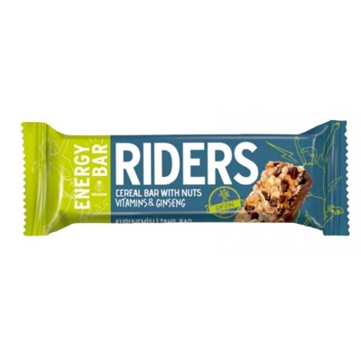 Hünnap Riders Enerji Bar Vitamin&gınseng Kuruyemişli Tahıl Bar 40 Gr 