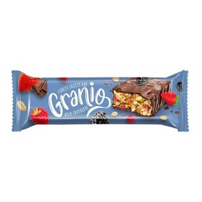 Hünnap Granio Kirmizi Meyveli Çikolata Kaplamali Bar 40gr