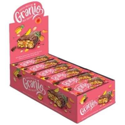 Hünnap Granio Tropik Meyveli Çikolata Kaplamali Bar 40gr
